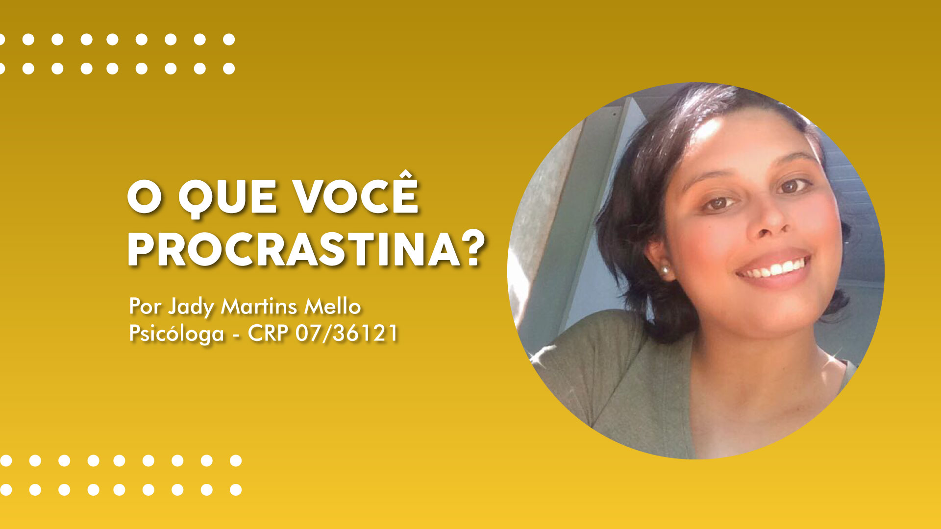 O Que Você Procrastina Profundamente